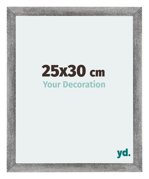 Mura MDF Fotokader 25x30cm Grijs Geveegd Voorzijde Maat | Yourdecoration.be