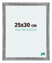 Mura MDF Fotokader 25x30cm Grijs Geveegd Voorzijde Maat | Yourdecoration.be