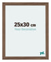 Mura MDF Fotokader 25x30cm Walnoot Donker Voorzijde Maat | Yourdecoration.be