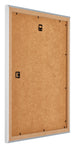 Mura MDF Fotokader 28x35cm Aluminium Geborsteld Achterzijde Schuin | Yourdecoration.be