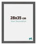 Mura MDF Fotokader 28x35cm Antraciet Maat | Yourdecoration.be