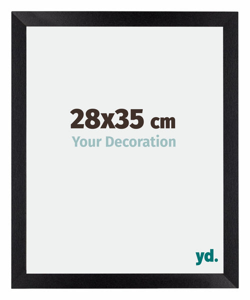 Mura MDF Fotokader 28x35cm Zwart Mat Voorzijde Maat | Yourdecoration.be