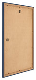 Mura MDF Fotokader 30x42cm Donkerblauw Geveegd Achterzijde Schuin | Yourdecoration.be