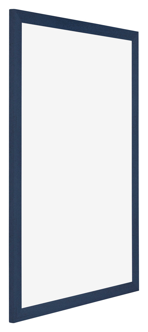 Mura MDF Fotokader 30x42cm Donkerblauw Geveegd Voorzijde Schuin | Yourdecoration.be