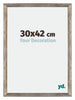 Mura MDF Fotokader 30x42cm Metaal Vintage Voorzijde Maat | Yourdecoration.be