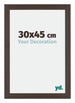 Mura MDF Fotokader 30x45cm Eiken Donker Voorzijde Maat | Yourdecoration.be