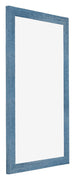 Mura MDF Fotokader 30x50cm Helder Blauw Geveegd Voorzijde Schuin | Yourdecoration.be