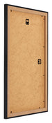 Mura MDF Fotokader 30x50cm Zwart Houtnerf Achterzijde Schuin | Yourdecoration.be