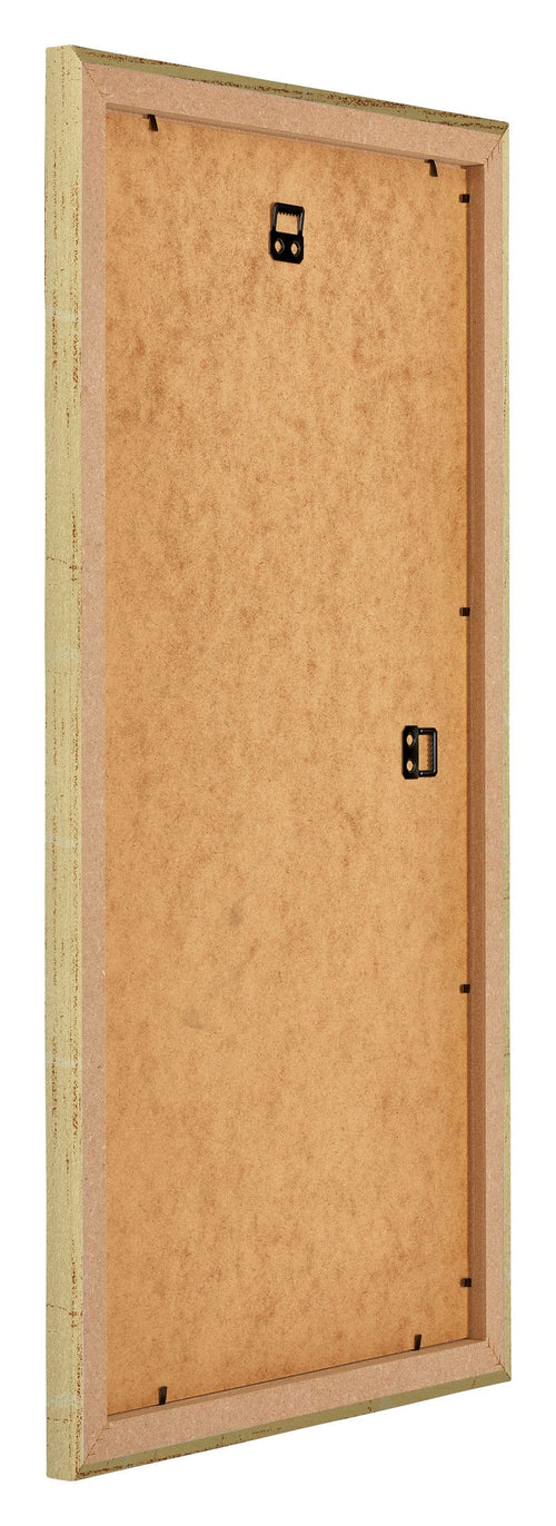Mura MDF Fotokader 30x60cm Goud Glanzend Achterzijde Schuin | Yourdecoration.be