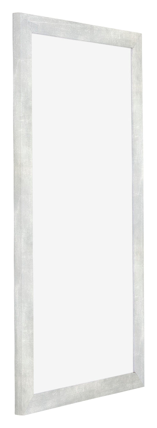 Mura MDF Fotokader 30x60cm Zilver Glanzend Vintage Voorzijde Schuin | Yourdecoration.be