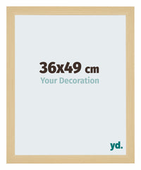 Mura MDF Fotokader 36x49cm Ahorn Decor Voorzijde Maat | Yourdecoration.be