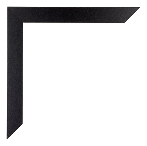 Mura MDF Fotokader 40x40cm Zwart Mat Detail Hoek | Yourdecoration.be