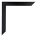 Mura MDF Fotokader 40x40cm Zwart Mat Detail Hoek | Yourdecoration.be