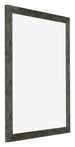Mura MDF Fotokader 40x50cm Blauw Goud Gemeleerd Voorzijde Schuin | Yourdecoration.be