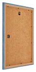 Mura MDF Fotokader 40x50cm Helder Blauw Geveegd Achterzijde Schuin | Yourdecoration.be