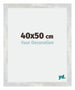 Mura MDF Fotokader 40x50cm Zilver Glanzend Vintage Voorzijde Maat | Yourdecoration.be