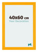 Mura MDF Fotokader 40x60cm Geel Voorzijde Maat | Yourdecoration.be