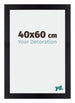Mura MDF Fotokader 40x60cm Zwart Mat Voorzijde Maat | Yourdecoration.be