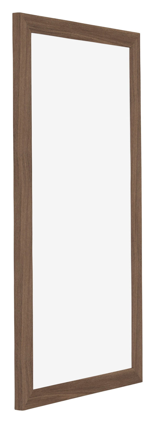 Mura MDF Fotokader 40x70cm Walnoot Donker Voorzijde Schuin | Yourdecoration.be
