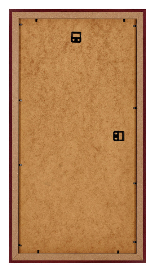 Mura MDF Fotokader 40x70cm Wijnrood Geveegd Achterzijde | Yourdecoration.be