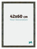 Mura MDF Fotokader 42x60cm Blauw Goud Gemeleerd Voorzijde Maat | Yourdecoration.be