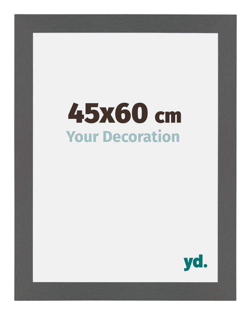Mura MDF Fotokader 45x60cm Antraciet Maat | Yourdecoration.be