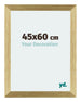 Mura MDF Fotokader 45x60cm Goud Glanzend Voorzijde Maat | Yourdecoration.be