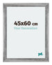 Mura MDF Fotokader 45x60cm Grijs Geveegd Voorzijde Maat | Yourdecoration.be