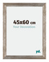 Mura MDF Fotokader 45x60cm Metaal Vintage Voorzijde Maat | Yourdecoration.be