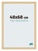 Mura MDF Fotokader 48x68cm Ahorn Decor Voorzijde Maat | Yourdecoration.be
