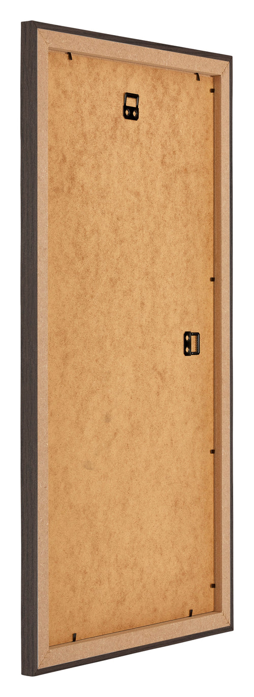 Mura MDF Fotokader 50x100cm Eiken Donker Achterzijde Schuin | Yourdecoration.be