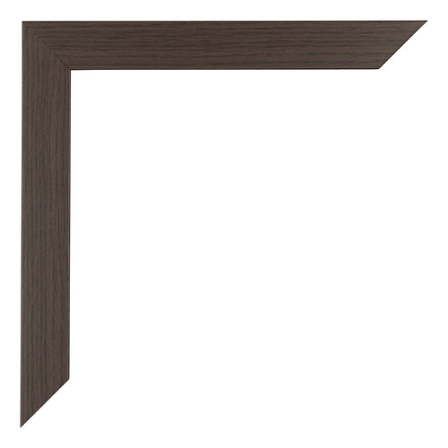 Mura MDF Fotokader 50x100cm Eiken Donker Detail Hoek | Yourdecoration.be