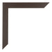 Mura MDF Fotokader 50x100cm Eiken Donker Detail Hoek | Yourdecoration.be