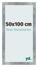 Mura MDF Fotokader 50x100cm IJzer Geveegd Voorzijde Maat | Yourdecoration.be