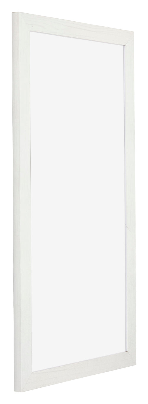 Mura MDF Fotokader 50x100cm Wit Geveegd Voorzijde Schuin | Yourdecoration.be