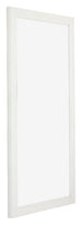 Mura MDF Fotokader 50x100cm Wit Geveegd Voorzijde Schuin | Yourdecoration.be