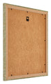 Mura MDF Fotokader 50x50cm Goud Antiek Achterzijde Schuin | Yourdecoration.be
