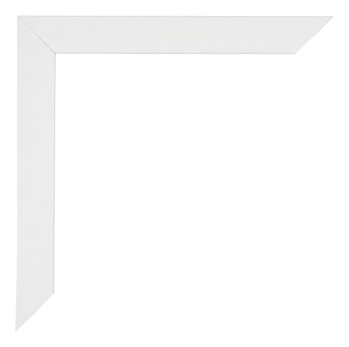 Mura MDF Fotokader 50x60cm Wit Hoogglans Detail Hoek | Yourdecoration.be