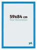 Mura MDF Fotokader 59x84cm Helder Blauw Voorzijde Maat | Yourdecoration.be