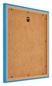 Mura MDF Fotokader 60x60cm Helder Blauw Achterzijde Schuin | Yourdecoration.be