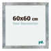 Mura MDF Fotokader 60x60cm IJzer Geveegd Voorzijde Maat | Yourdecoration.be