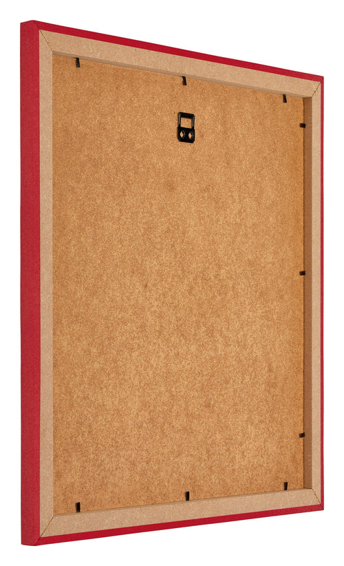 Mura MDF Fotokader 60x60cm Rood Achterzijde Schuin | Yourdecoration.be