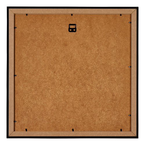 Mura MDF Fotokader 60x60cm Zwart Hoogglans Achterzijde | Yourdecoration.be