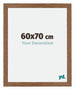 Mura MDF Fotokader 60x70cm Eiken Rustiek Voorzijde Maat | Yourdecoration.be