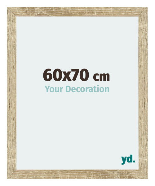 Mura MDF Fotokader 60x70cm Sonoma Eiken Voorzijde Maat | Yourdecoration.be