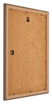 Mura MDF Fotokader 60x70cm Walnoot Donker Achterzijde Schuin | Yourdecoration.be