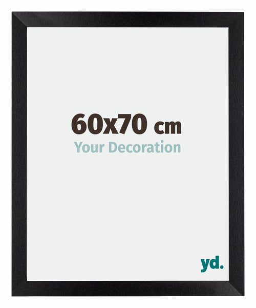 Mura MDF Fotokader 60x70cm Zwart Mat Voorzijde Maat | Yourdecoration.be