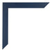 Mura MDF Fotokader 60x84cm Donkerblauw Geveegd Detail Hoek | Yourdecoration.be