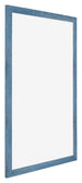 Mura MDF Fotokader 60x84cm Helder Blauw Geveegd Voorzijde Schuin | Yourdecoration.be