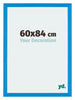 Mura MDF Fotokader 60x84cm Helder Blauw Voorzijde Maat | Yourdecoration.be